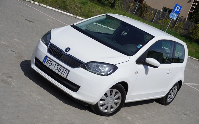 Skoda Citigo cena 17500 przebieg: 227000, rok produkcji 2017 z Katowice małe 596